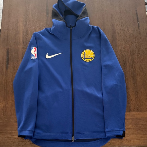 Golden State Warriors Nike Dri-Fit Zip Jacket NBA On Court Warm Up XL